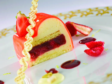 Oceania Cruises Grand Dining Room Lime Mousse Cake.jpg